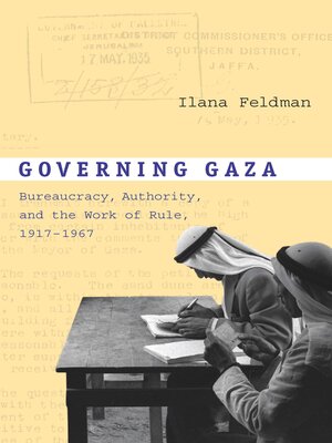 Governing Gaza - ebook